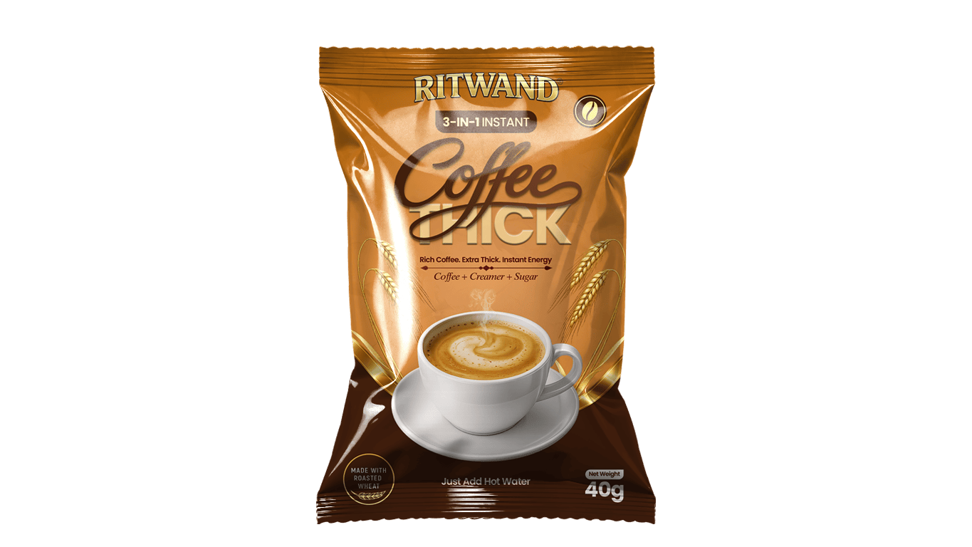 Instant Coffee Thick 3-in-1 Porridge